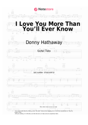 undefined Donny Hathaway - I Love You More Than You’ll Ever Know