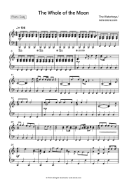 Sheet music, chords The Waterboys - The Whole of the Moon