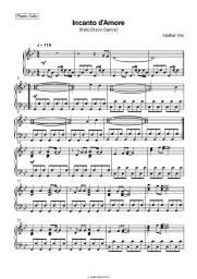 Sheet music, chords Spatial Vox - Incanto d'Amore