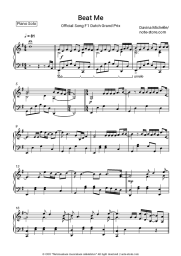 Sheet music, chords Davina Michelle - Beat Me