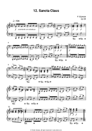 Sheet music, chords Robert Schumann - Op. 68, No. 12 (Knecht Ruprecht)