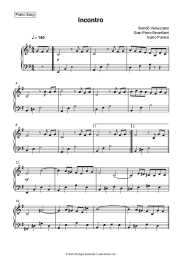 Sheet music, chords Rondo Veneziano - Incontro