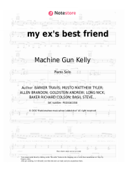 undefined Machine Gun Kelly, Blackbear - my ex's best friend