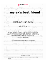 undefined Machine Gun Kelly, Blackbear - my ex's best friend