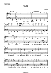 Sheet music, chords Kasalla - Pirate