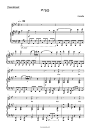 Sheet music, chords Kasalla - Pirate