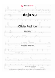 undefined Olivia Rodrigo - deja vu