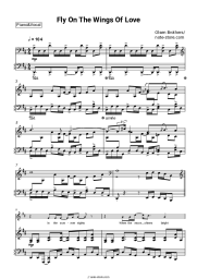 Sheet music, chords Olsen Brothers - Fly On The Wings Of Love