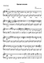 Sheet music, chords HK - Danser Encore