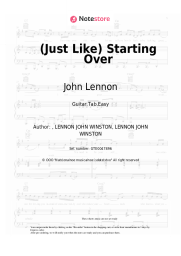 undefined John Lennon - (Just Like) Starting Over