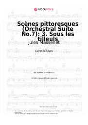 undefined Jules Massenet - Scènes pittoresques (Orchestral Suite No.7): 3. Sous les tilleuls