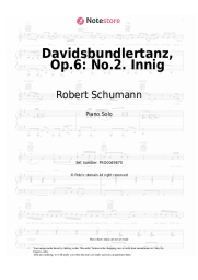 undefined Robert Schumann - Davidsbundlertanz, Op.6: No.2. Innig