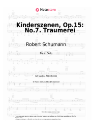 Sheet music, chords Robert Schumann - Kinderszenen, Op.15: No.7. Traumerei