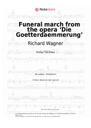 undefined Richard Wagner - Funeral march from the opera ‘Die Goetterdaemmerung’