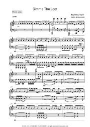 Sheet music, chords Big Baby Tape - Gimme The Loot