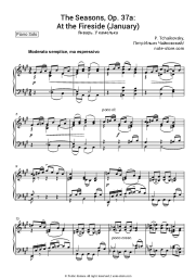 undefined P. Tchaikovsky - The Seasons, Op. 37a: At the Fireside (January)