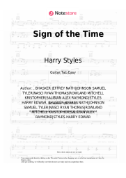 undefined Harry Styles - Sign of the Time