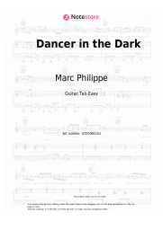Sheet music, chords Marc Philippe - Dancer in the Dark
