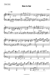 Sheet music, chords Shiva - Non lo Sai