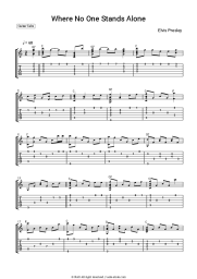 undefined Elvis Presley - Where No One Stands Alone