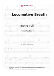 Sheet music, chords Jethro Tull - Locomotive Breath
