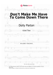 undefined Dolly Parton - Don't Make Me Have To Come Down There