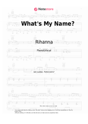 undefined Rihanna, Drake - What's My Name?