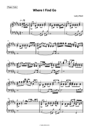 Sheet music, chords Larry Fleet - Where I Find God