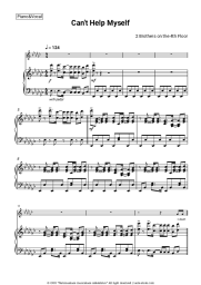 Sheet music, chords 2 Brothers on the 4th Floor - Can't Help Myself