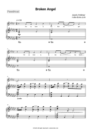 Sheet music, chords Arash, Helena - Broken Angel