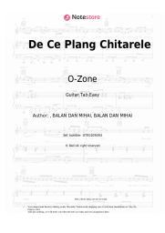 undefined O-Zone - De Ce Plang Chitarele