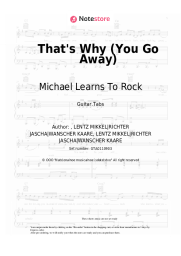 undefined Michael Learns To Rock - That's Why (You Go Away)