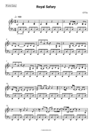 Sheet music, chords OTTA - Royal Safary