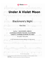 undefined Blackmore's Night - Under A Violet Moon