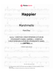 undefined Marshmello, Bastille - Happier