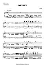 Sheet music, chords Käärijä - Cha Cha Cha
