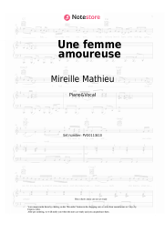 undefined Mireille Mathieu - Une femme amoureuse