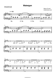 Sheet music, chords Remo Forrer - Watergun