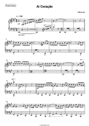 Sheet music, chords Mimicat - Ai Сoração