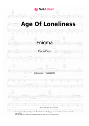 undefined Enigma - Age Of Loneliness
