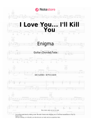 undefined Enigma - I Love You... I'll Kill You