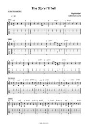 Sheet music, chords Nightbirde - The Story I'll Tell