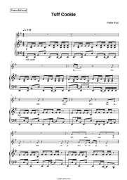 Sheet music, chords Peter Fox - Tuff Cookie