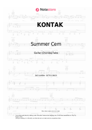 undefined Summer Cem, Ezhel - KONTAK