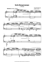 undefined Claude Debussy - Suite bergamasque, L.75: I. Preludium
