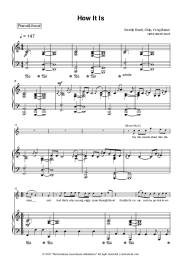 Sheet music, chords Roddy Ricch, Chip, Yxng Bane - How It Is