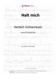 undefined Herbert Grönemeyer - Halt mich