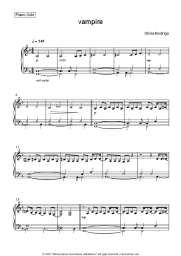 undefined Olivia Rodrigo - vampire
