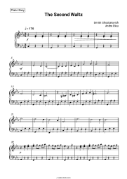 Sheet music, chords André Rieu, Johann Strauss Orchestra - The Second Waltz