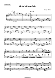 undefined Danny Elfman - Victor’s Piano Solo